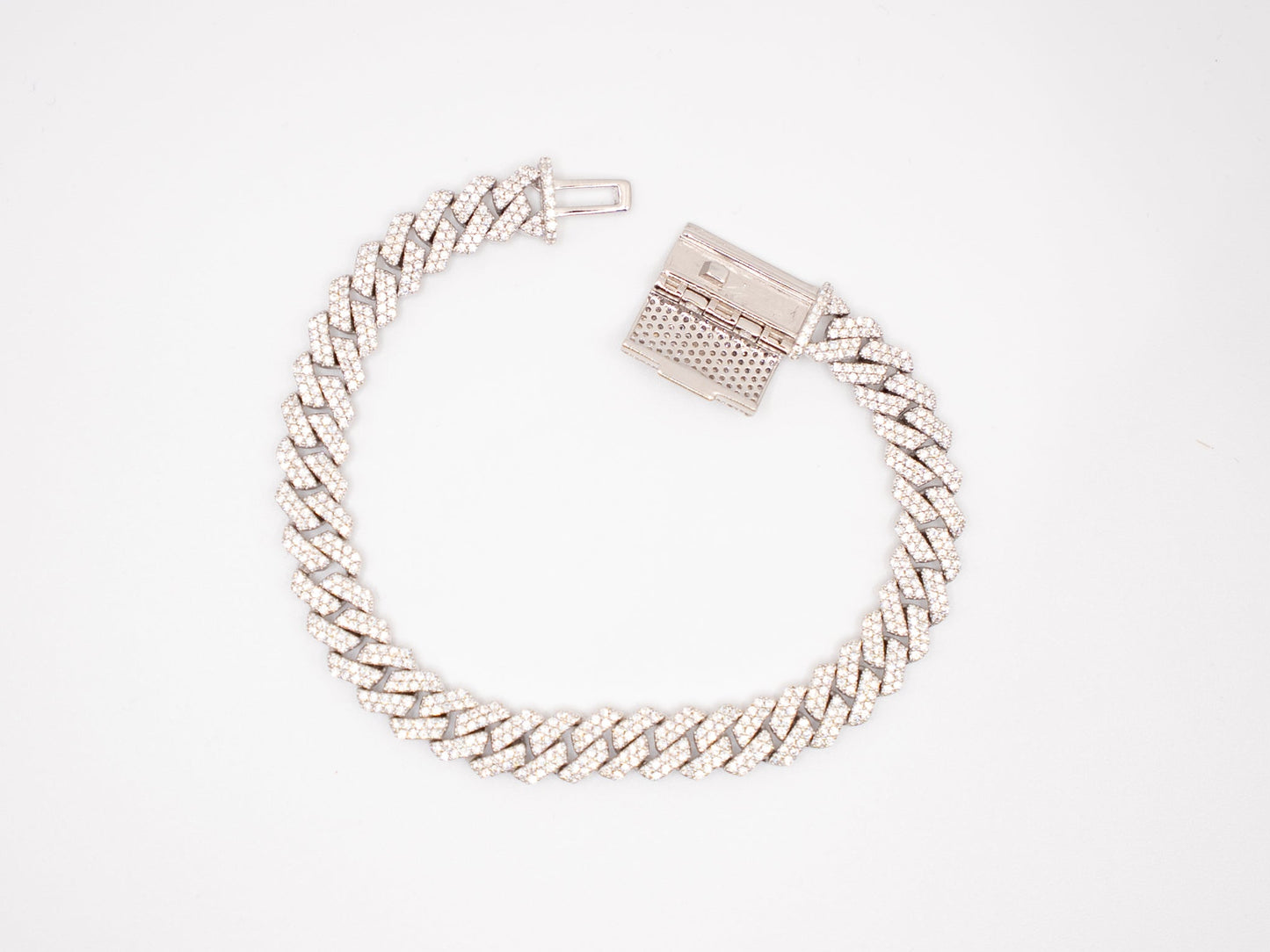 8mm Cuban Bracelet | VVS
