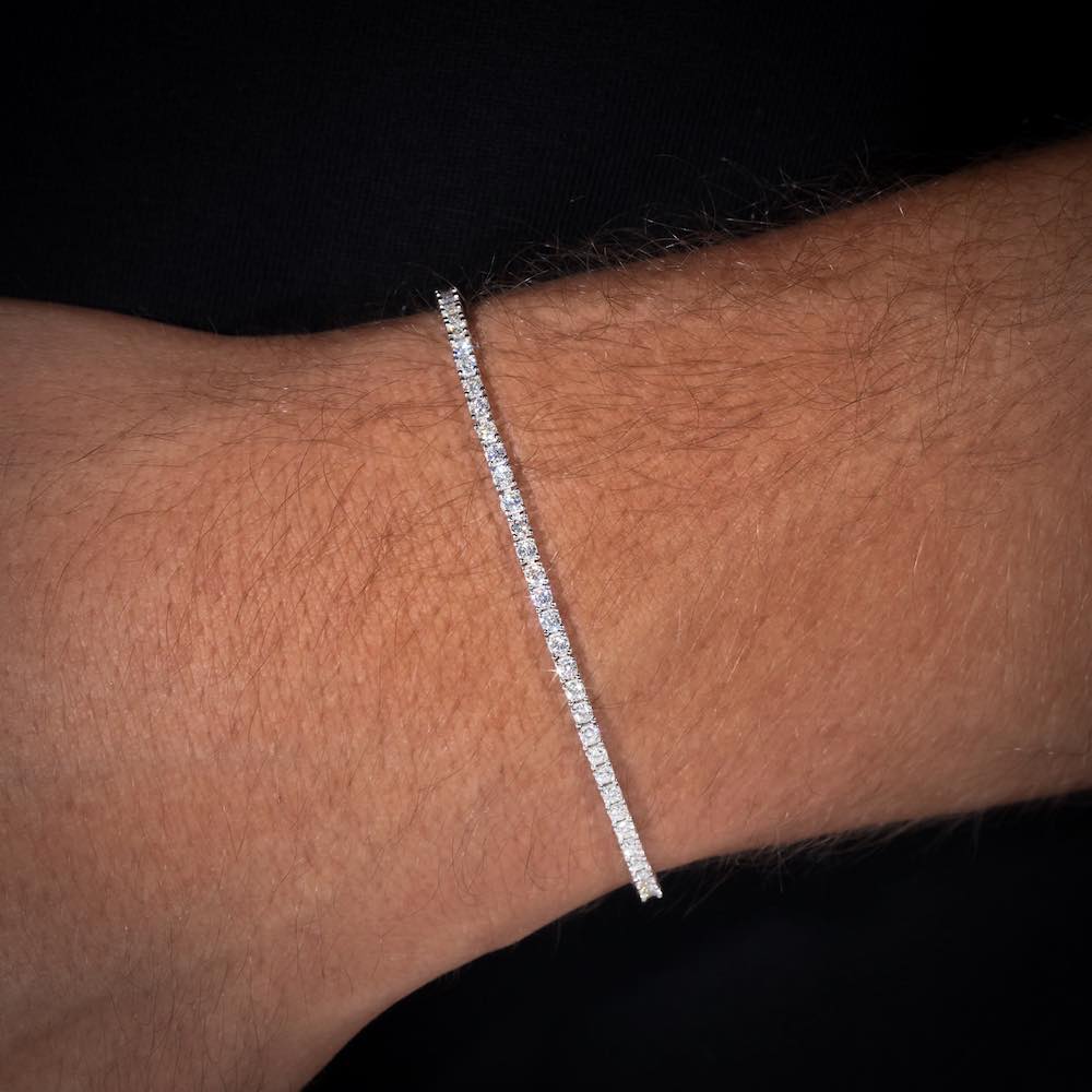2mm Tennis Bracelet | VVS
