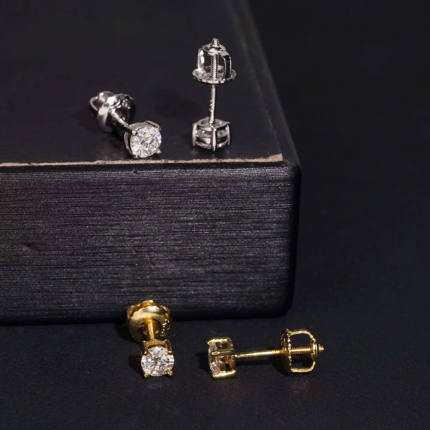 Stud Earrings | Multiple Sizes | VVS