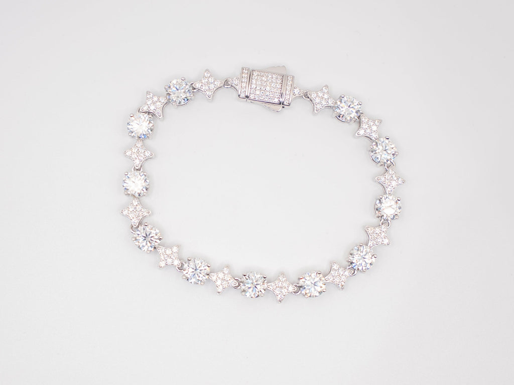 King Jewels Star Tennis Bracelet | VVS