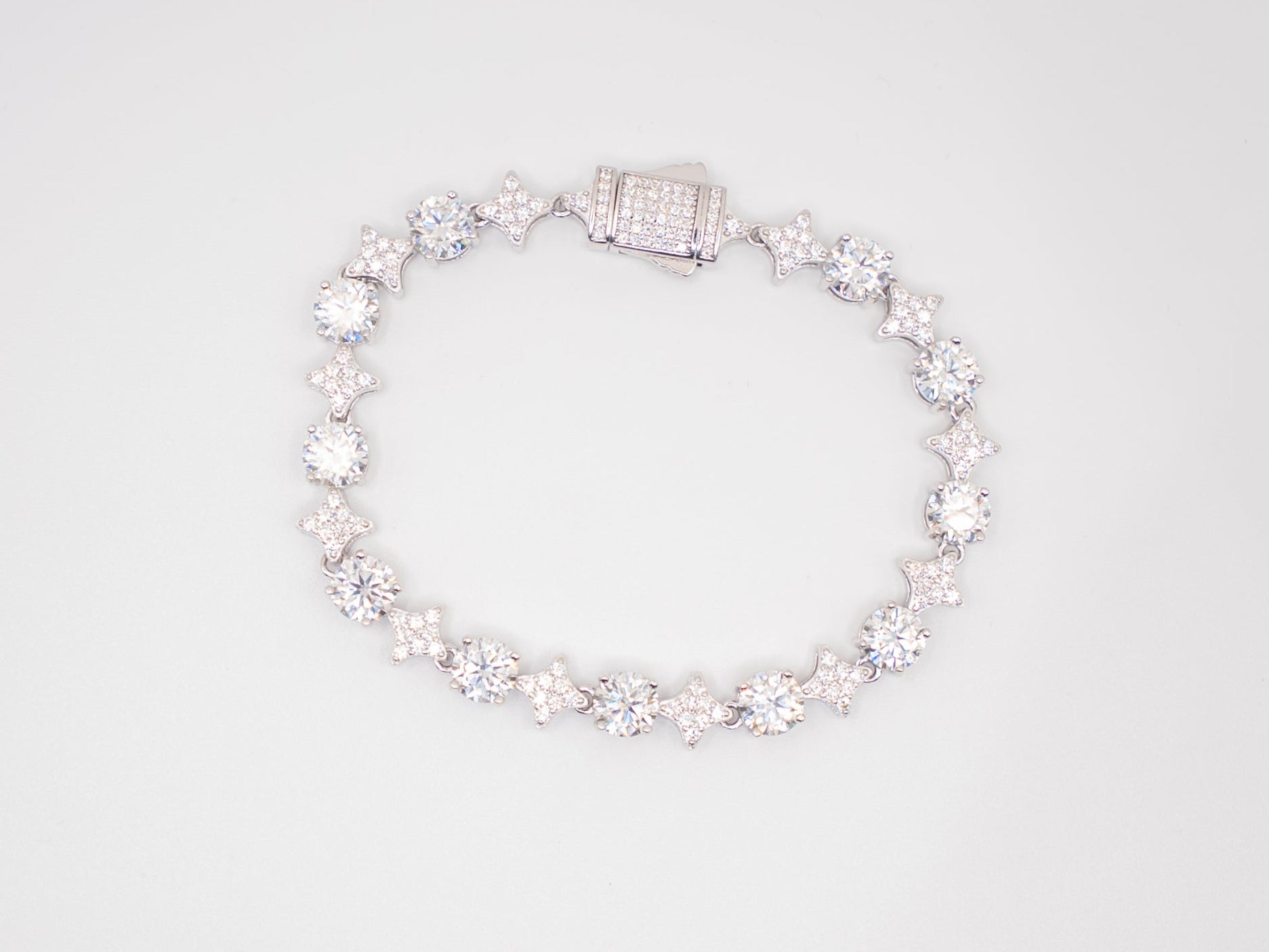 King Jewels Star Tennis Bracelet | VVS