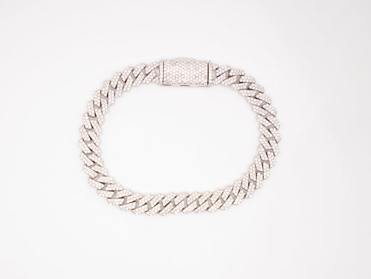 8mm Cuban Bracelet | VVS