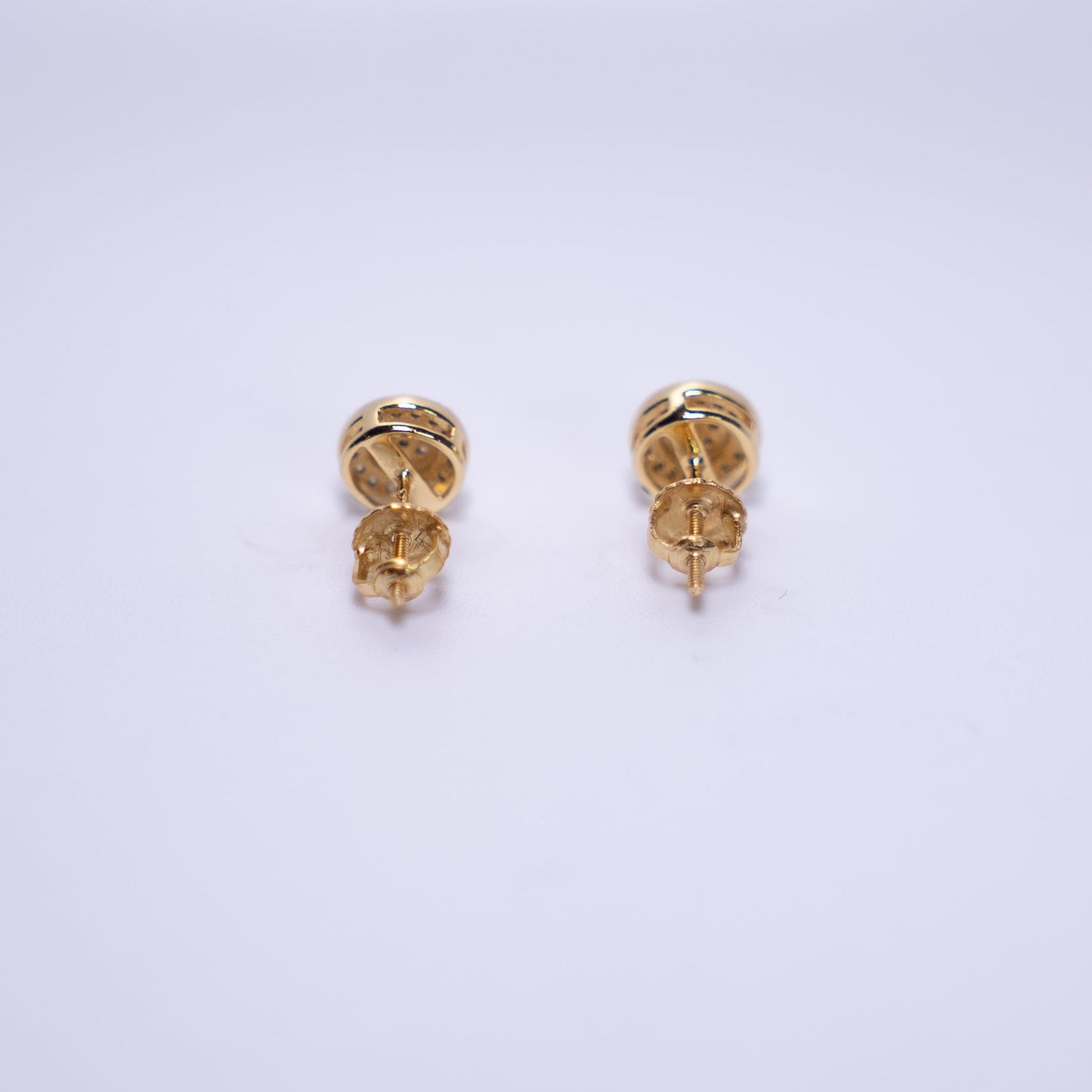 Round Stud Earrings | VVS