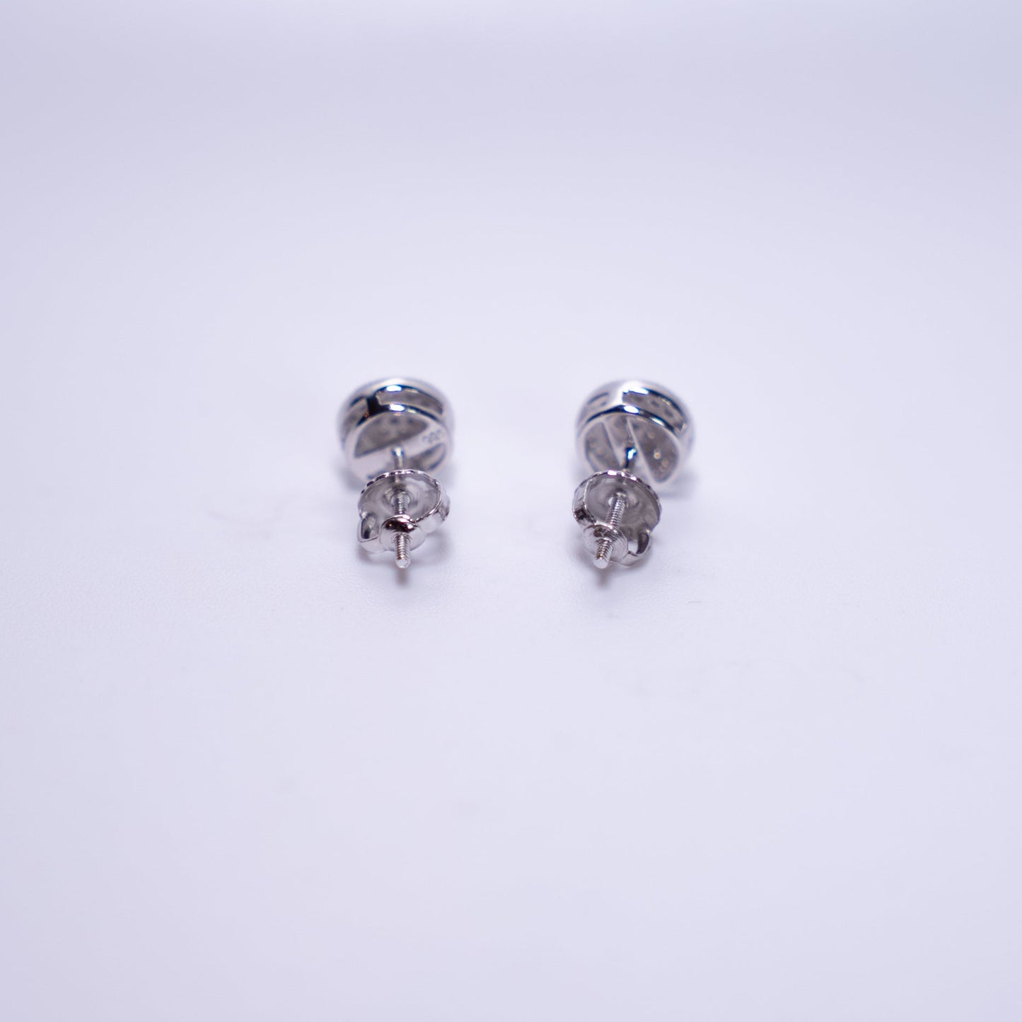 Round Stud Earrings | VVS