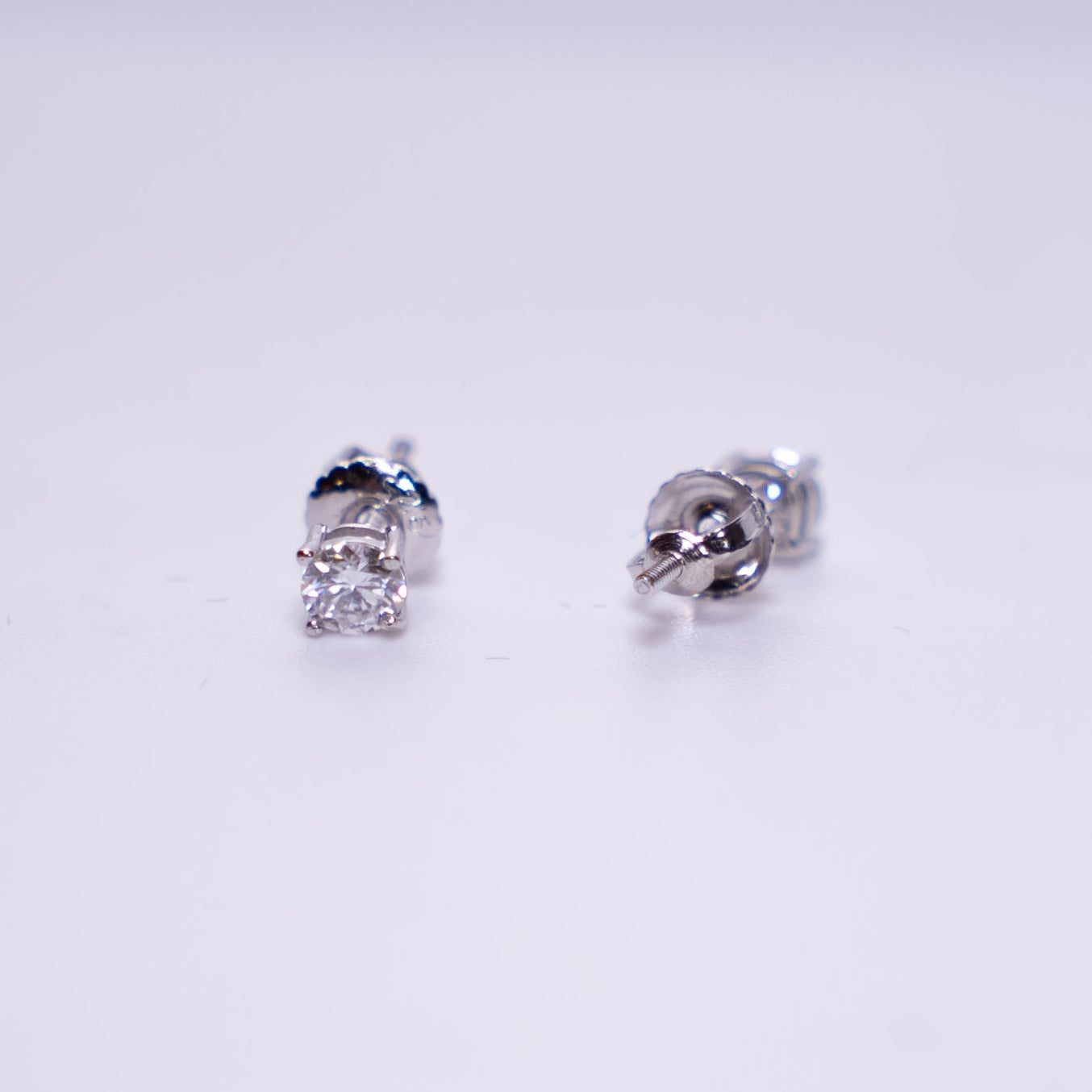 Stud Earrings | Multiple Sizes | VVS