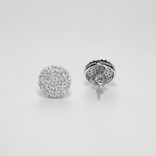 10mm BIG Cluster Stud Earrings  | VVS