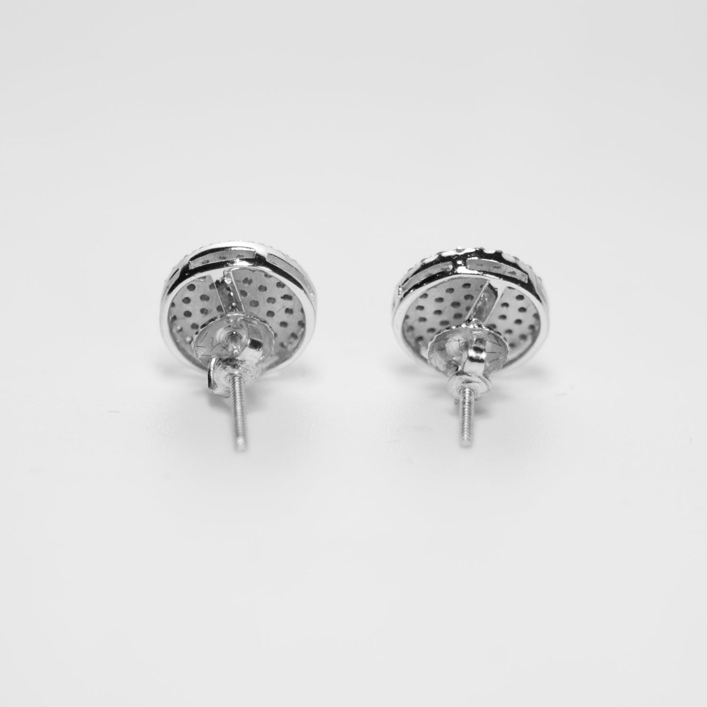 10mm BIG Cluster Stud Earrings  | VVS