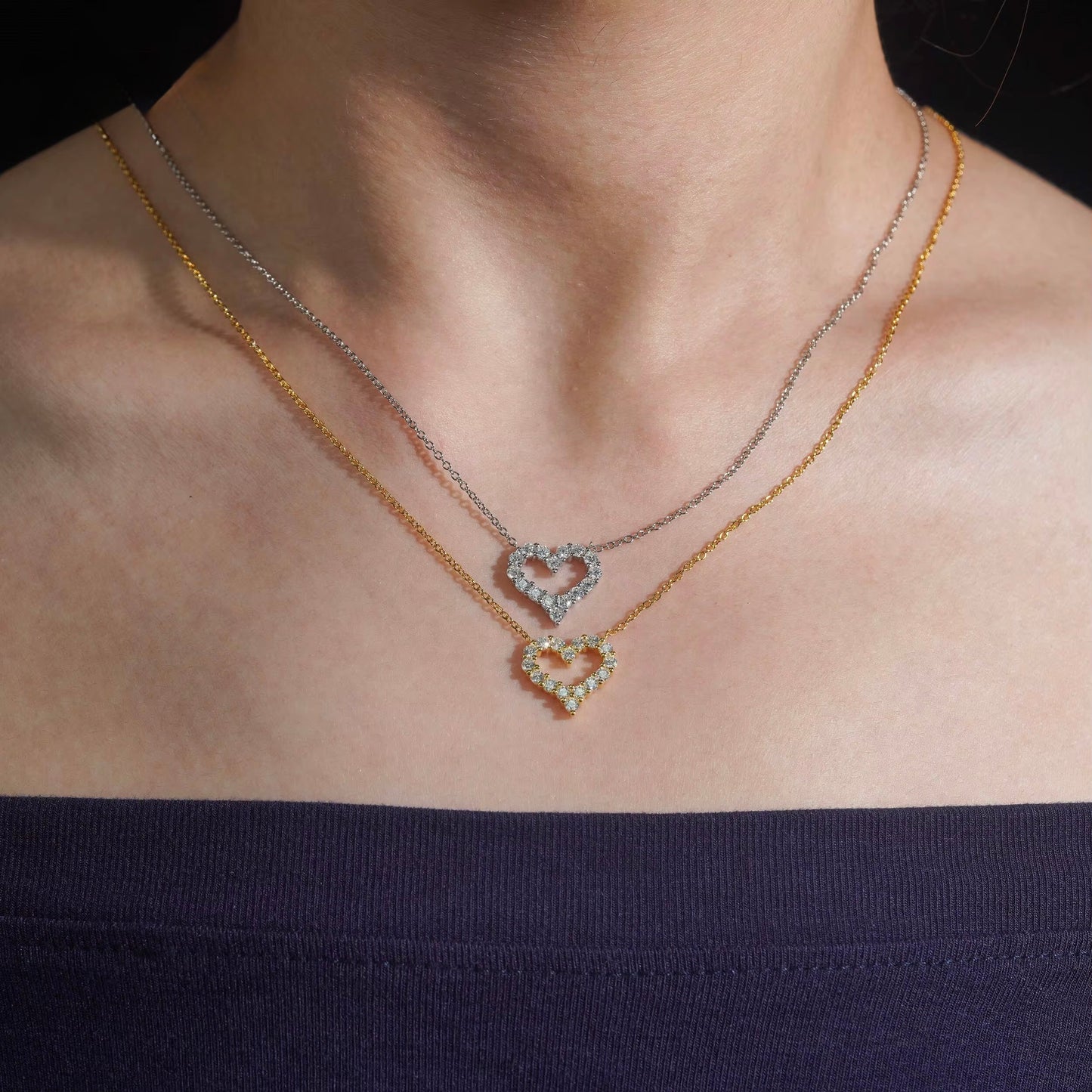 Promise Heart Necklace | VVS