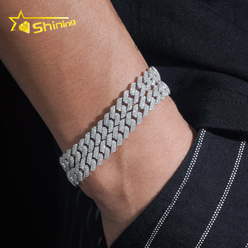 King Jules 8mm Iced Cuban Bracelet | VVS
