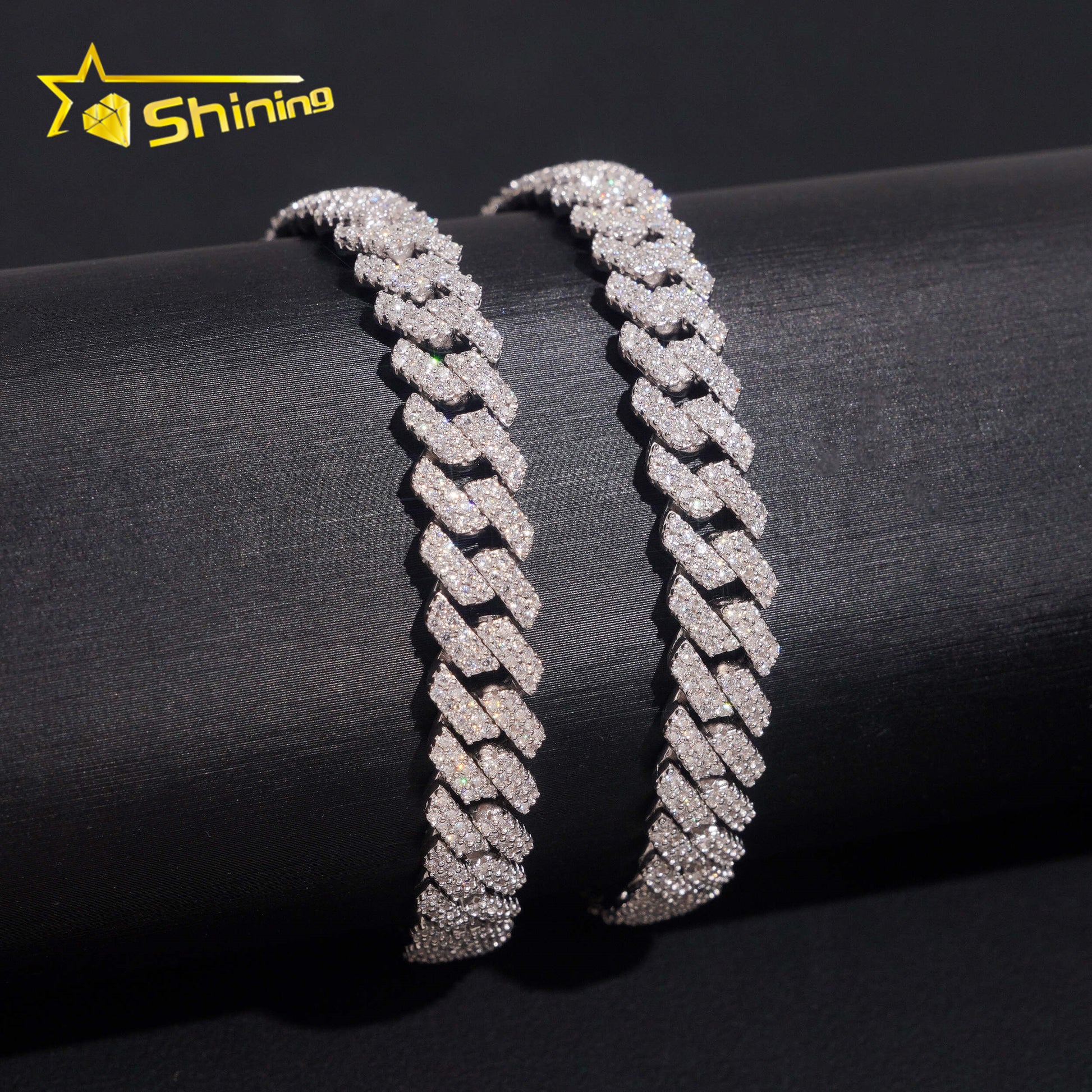 King Jules 8mm Iced Cuban Bracelet | VVS