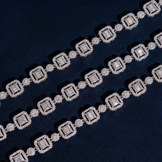 Baguette Square Chain | VVS