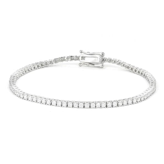 2mm Tennis Bracelet | VVS