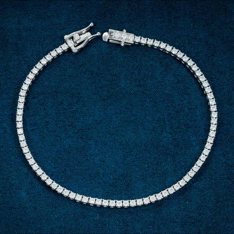 2mm Tennis Bracelet | VVS